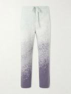 God's True Cashmere - Ombre Straight-Leg Cashmere Trousers - Blue