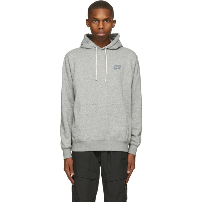 Photo: Nike Grey Nike Grind Sportswear Hoodie