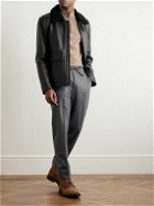 Kingsman - Straight-Leg Wool-Flannel Trousers - Gray