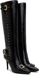 Versace Jeans Couture SSENSE Exclusive Black Hardware Boots