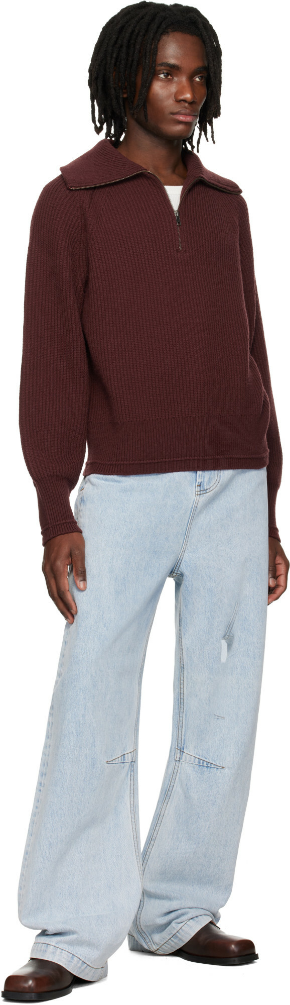 Entire Studios Blue Gem Jeans