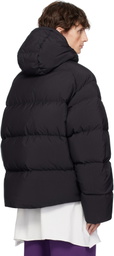 Y-3 Black Puffer Down Jacket
