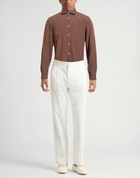 Massimo Alba Mens Shirt in Brown