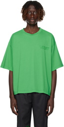 VEERT Green Handwritten T-Shirt