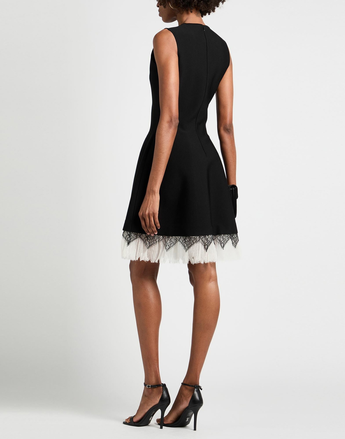 Mcqueen Womens Midi dress in Black
