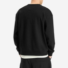 Uniform Experiment Men's Stencil Logo Sweatshirt in Black