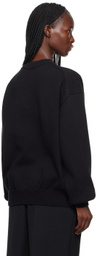 Alexander Wang Black NY Apple Sweater
