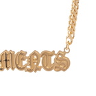 VETEMENTS Gothic Logo Necklace