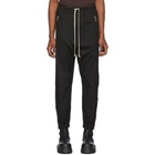 Rick Owens Black Tecuatl Track Lounge Pants