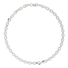 Hatton Labs Silver Edge Chain Necklace