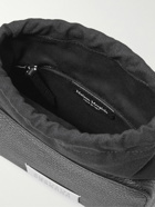 Maison Margiela - Logo-Appliquéd Full-Grain leather and Canvas Camera Bag