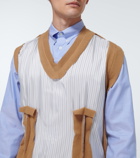 Maison Margiela - Spliced shirt and vest