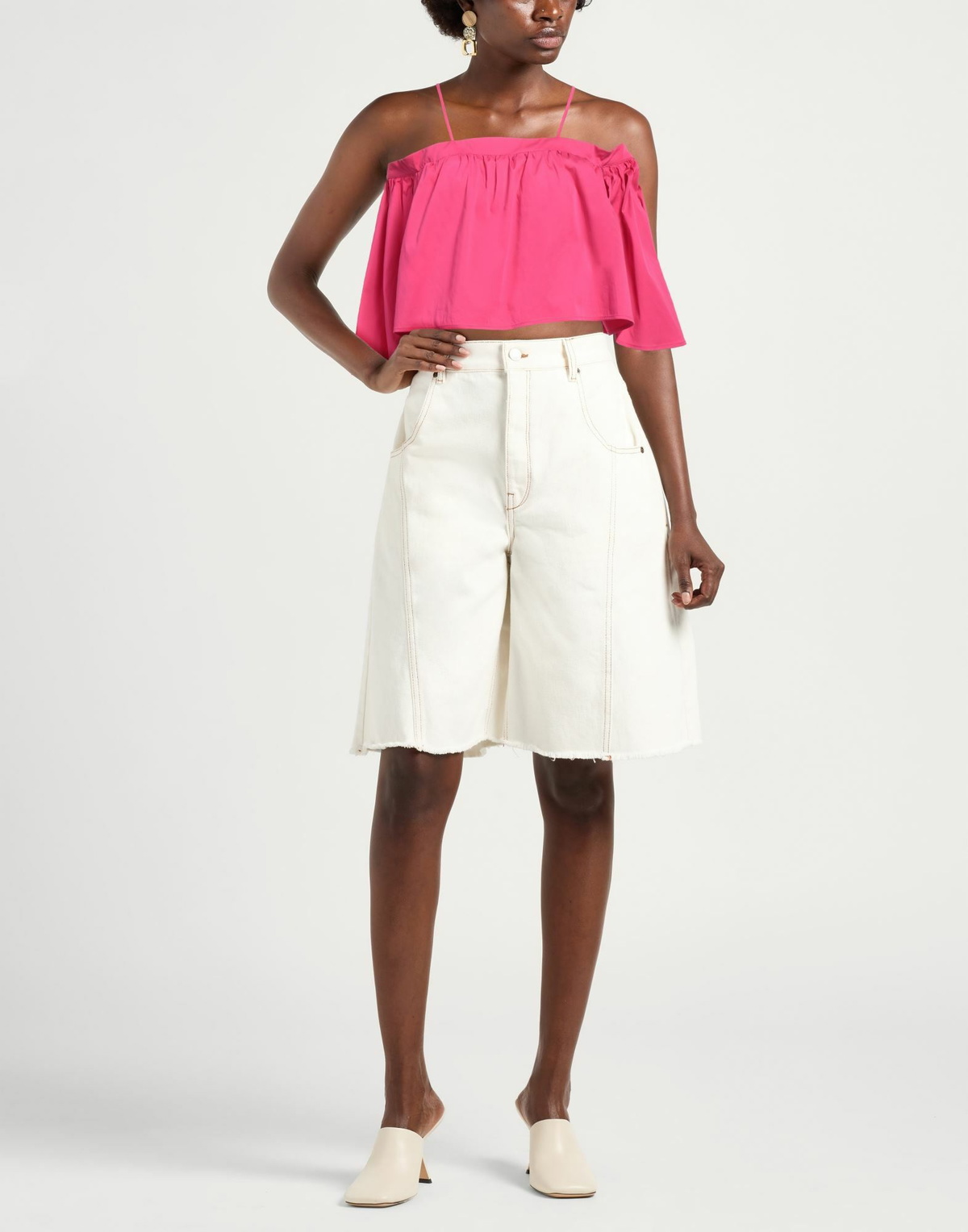 Jijil Womens Top in Magenta