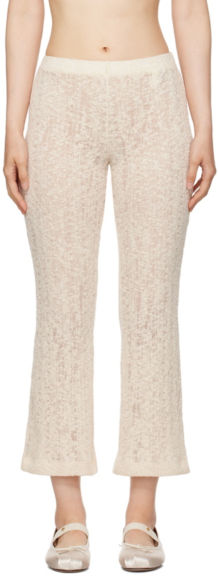 Photo: BITE Off-White Whisper Lounge Pants