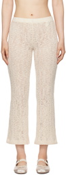 BITE Off-White Whisper Lounge Pants