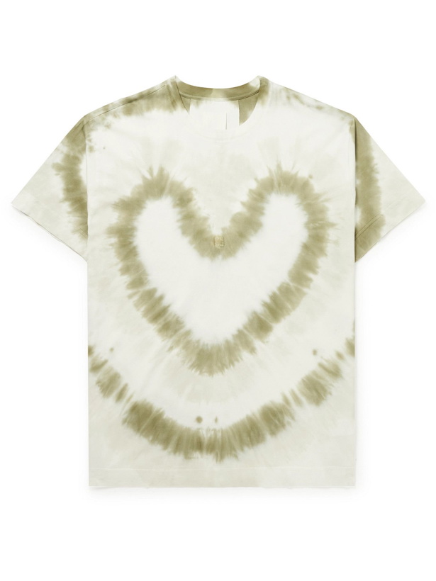 Photo: Givenchy - Oversized Tie-Dyed Cotton-Jersey T-Shirt - Multi