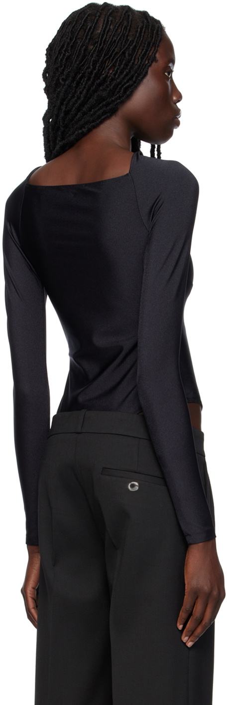 Coperni Black Cutout Bodysuit Coperni