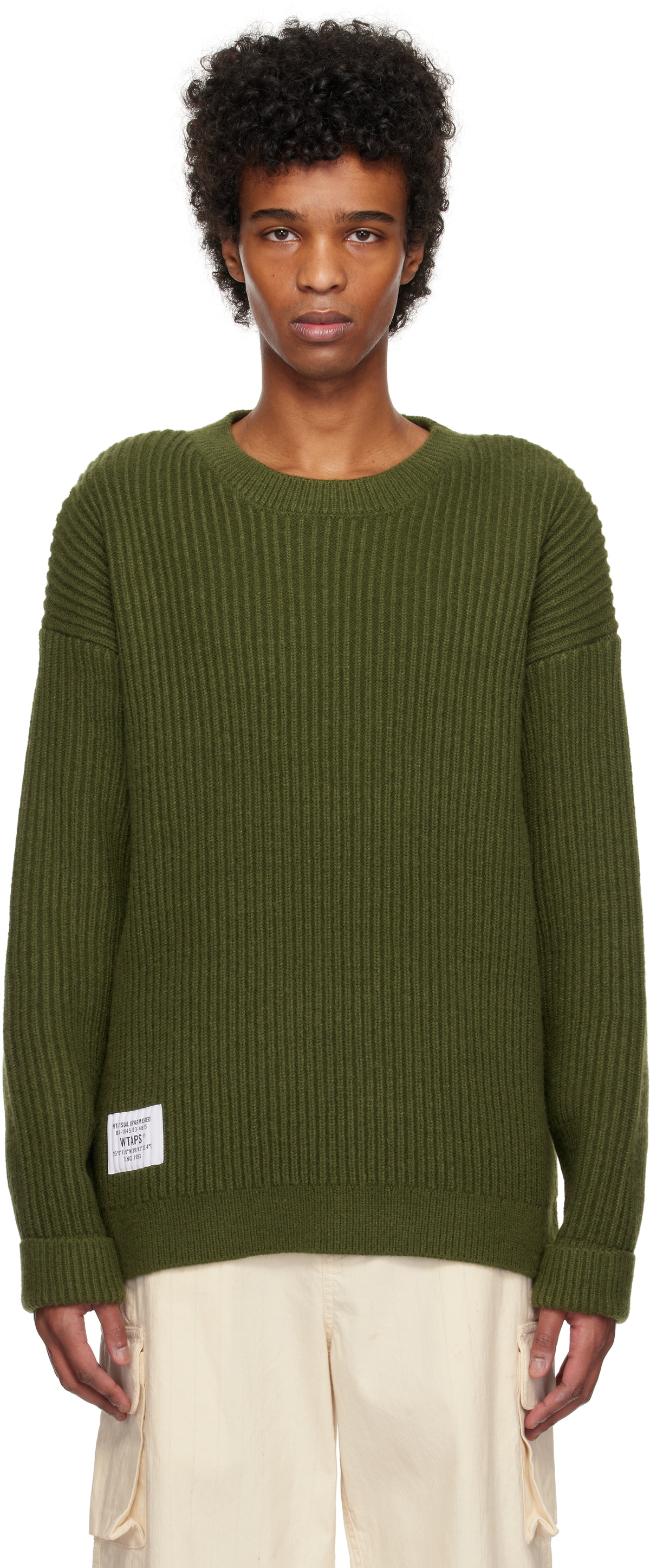 WTAPS Black Duane Sweater WTAPS