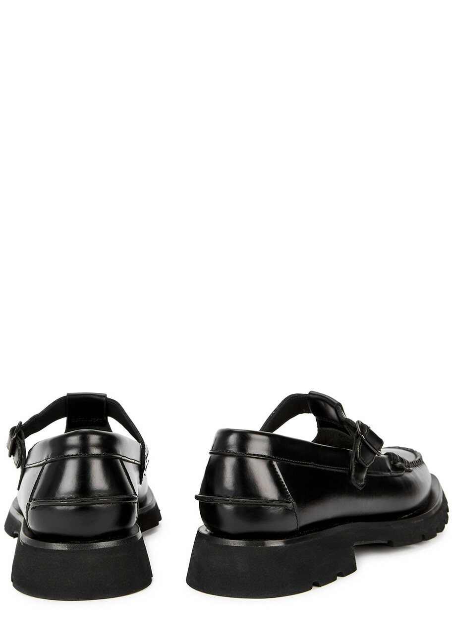 Hereu Alber Sport Leather Loafers Black
