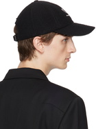 ADER error Black Embroidered Cap