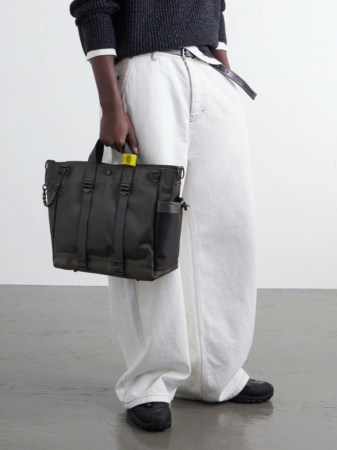 Porter-Yoshida and Co - Ride 2Way Twill Tote Bag - Black