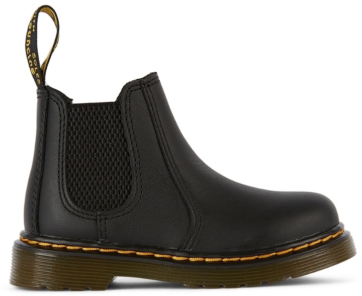 Photo: Dr. Martens Baby Black 2976 Softy Chelsea Boots
