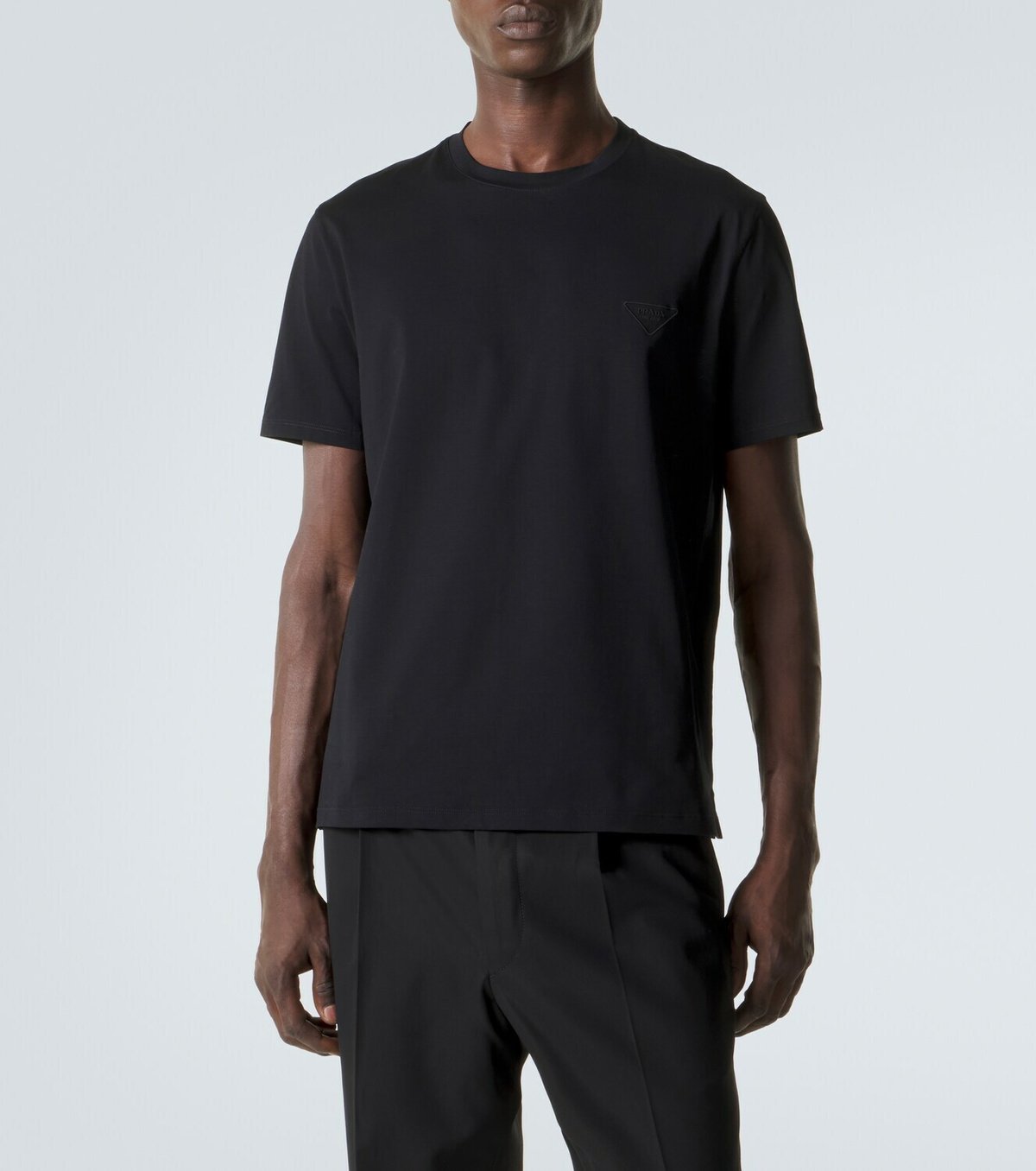Prada Cotton-blend jersey T-shirt