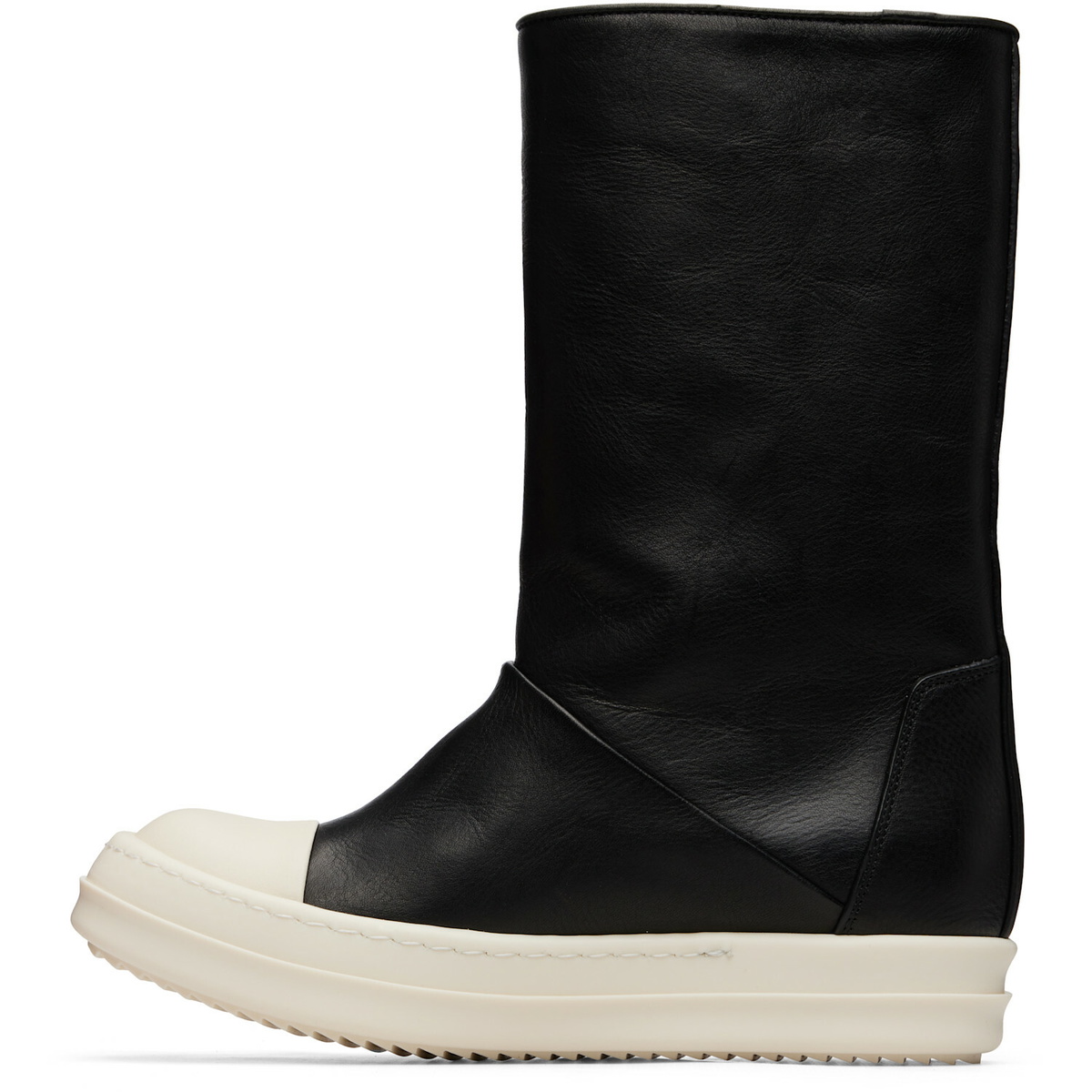 Rick Owens Black Tower Sneakwader Boots