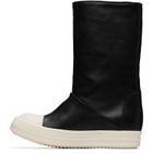 Rick Owens Black Tower Sneakwader Boots
