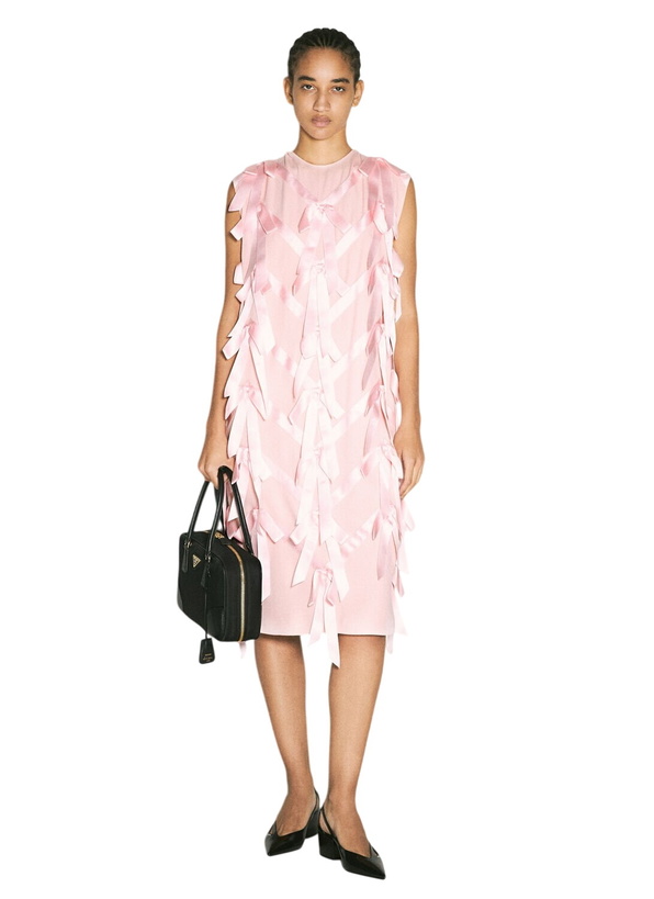 Photo: Prada Sablé Midi Dress