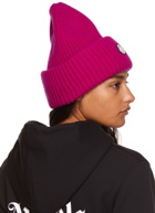 Moncler Genius 8 Moncler Palm Angels Pink Wool Beanie