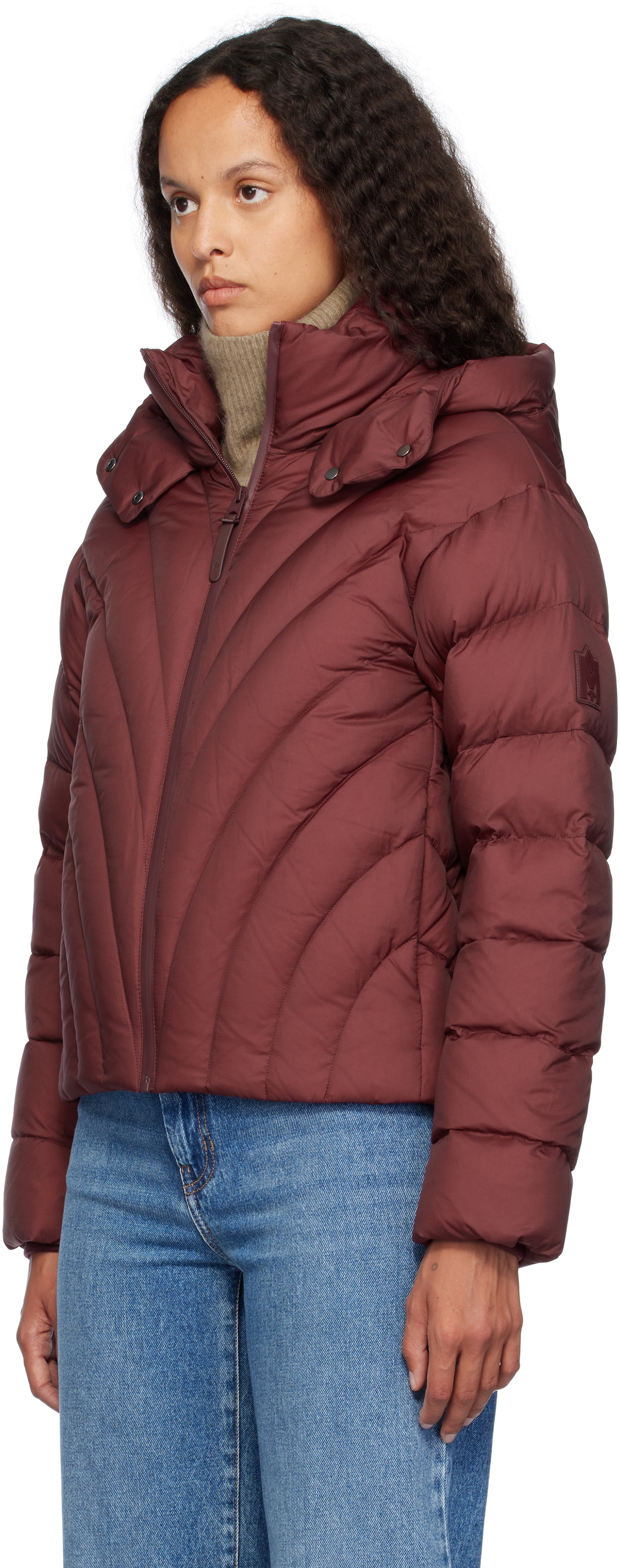 MACKAGE Burgundy Hope Down Jacket