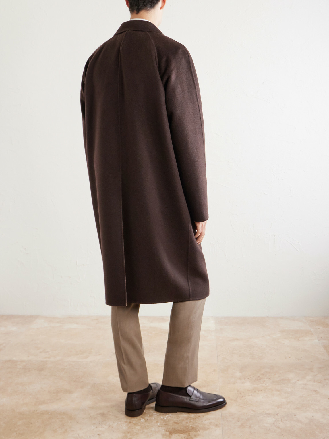 Kiton - Wool and Cashmere-Blend Coat - Brown