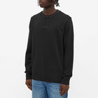 Calvin Klein Men's Logo Jacquard Crew Sweat in CK Black