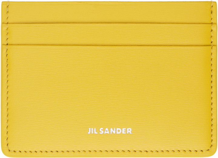 Photo: Jil Sander Yellow Credit Card Holder