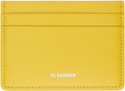 Jil Sander Yellow Credit Card Holder