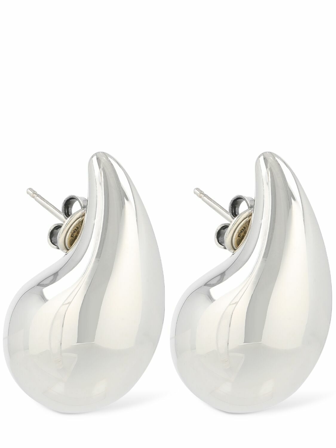 BOTTEGA VENETA - Small Drop Silver Earrings Bottega Veneta