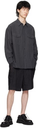 YLÈVE Gray Button Shirt