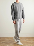 SSAM - Brushed Cashmere Sweater - Gray