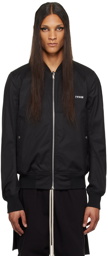 Rick Owens SSENSE Exclusive Black KEMBRA PFAHLER Edition Flight Reversible Bomber Jacket