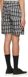 DOPPIAA Black Aatri Shorts