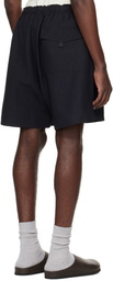 Studio Nicholson Navy Starboard Shorts