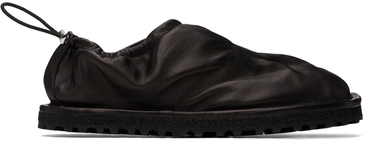 Photo: Dries Van Noten Black Drawstring Slippers