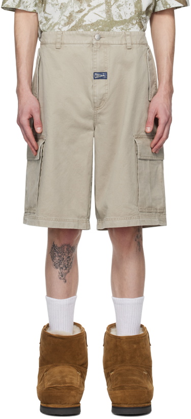Photo: MISBHV Beige Perfect Cargo Shorts