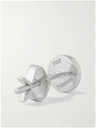 Miansai - Opus Sterling Silver, Enamel and Sapphire Single Earring
