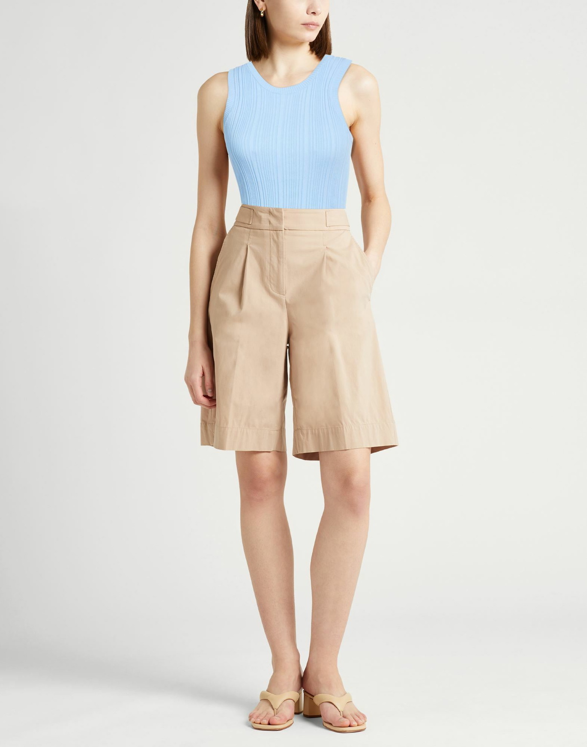 Peserico Easy Womens Top Sky in Blue