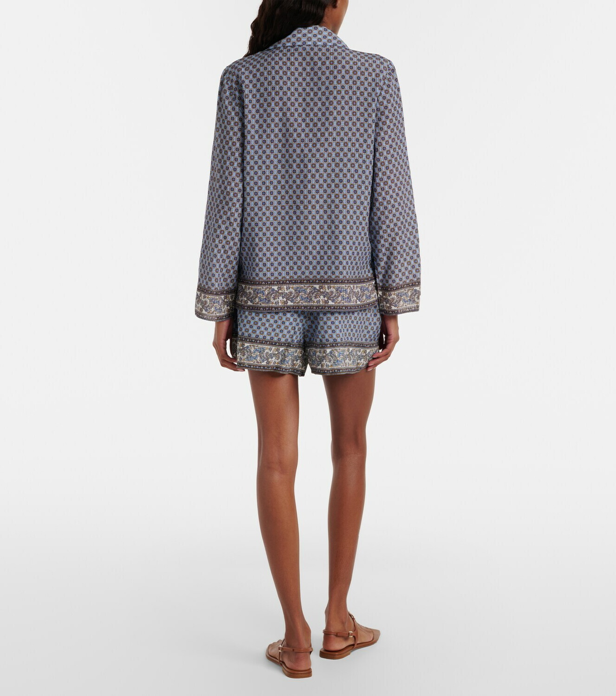 Veronica Beard Vivaldi printed shorts