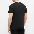 Fred Perry x Raf Simons Contrast Rib T-Shirt in Black