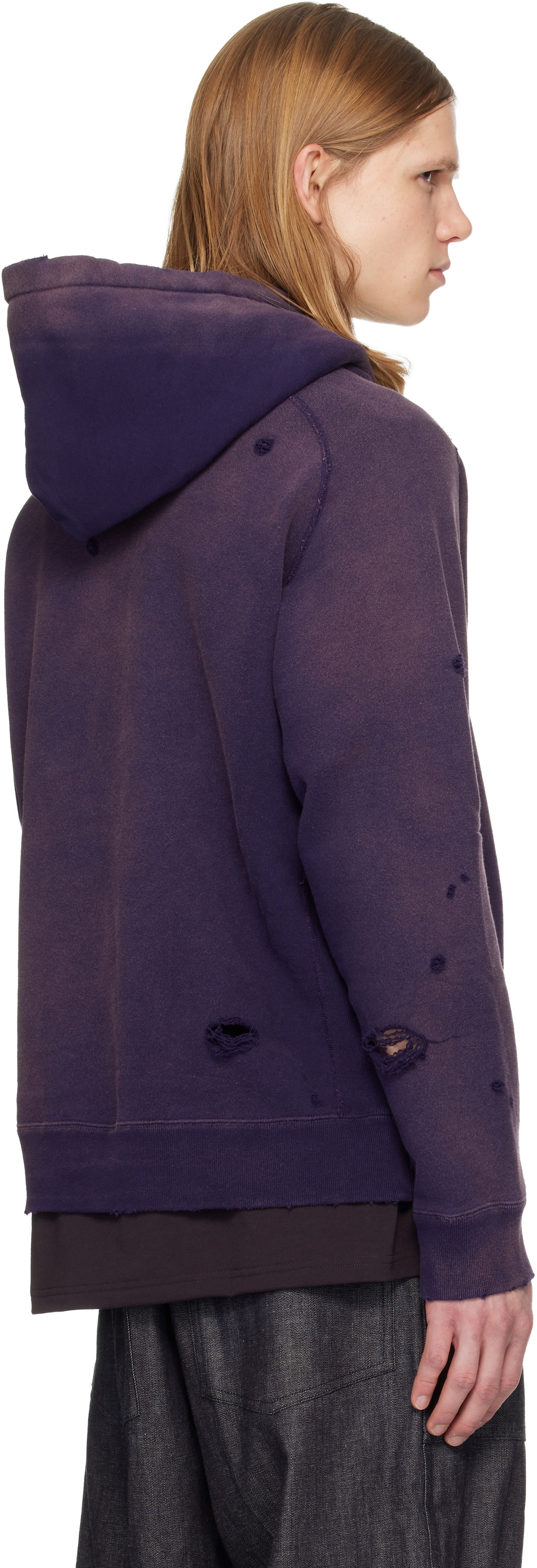 NEEDLES Purple Darts Sweat Hoodie