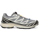 Salomon - S/LAB XT-6 Softground LT ADV Mesh and Rubber Running Sneakers - Gray